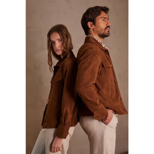 Blouson unisexe en cuir fierce taille XS - Maison 123 - Modalova