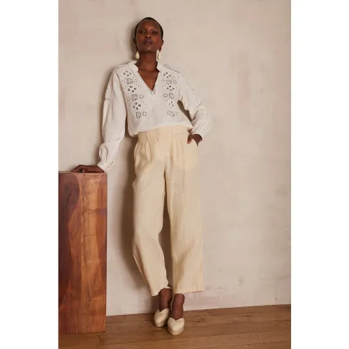 Pantalon bastien en lin taille 34 - Maison 123 - Modalova