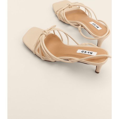Sandales bride arrière - Beige - NA-KD Shoes - Modalova
