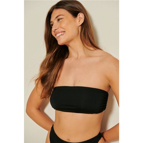 Haut de bikini Bandeau recyclé - Black - Mathilde Gøhler x NA-KD - Modalova