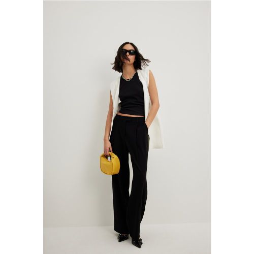 Pantalon de costume habillé - Black - NA-KD Trend - Modalova