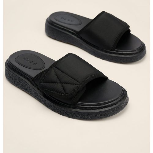 Faits En Velcro Pantoufles - Black - NA-KD Shoes - Modalova