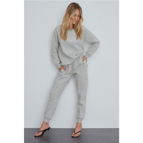 Pantalon De Survêtement Basique - Grey - NA-KD - Modalova