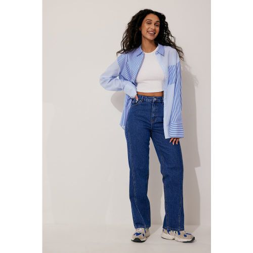 Pantalon denim - Blue - Lisa & Lena for NA-KD - Modalova