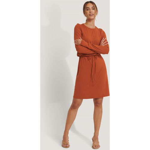 Drawstring Jersey Dress - Orange - NA-KD - Modalova