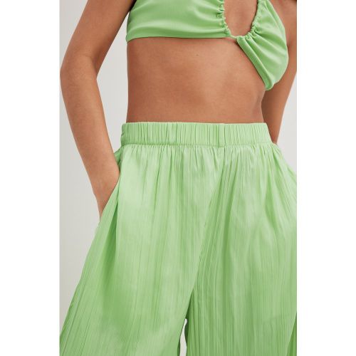 Pantalon large fluide - Green - Phiaka x NA-KD - Modalova