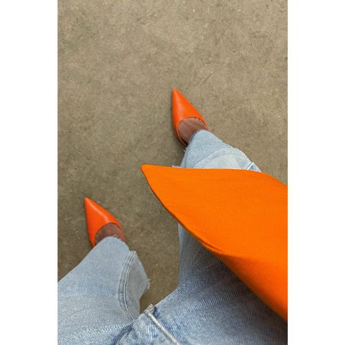 Escarpins à talon ouvert - Orange - NA-KD Shoes - Modalova