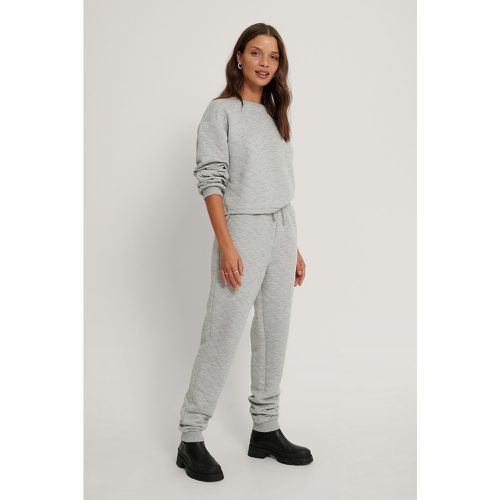 Pantalon De Survêtement - Grey - Lisa-Marie Schiffner x NA-KD - Modalova