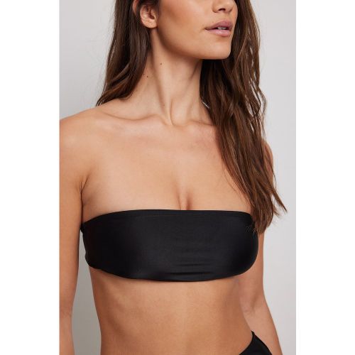 Haut de bikini bandeau rembourré - Black - NA-KD Swimwear - Modalova