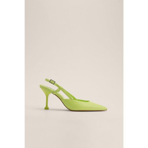Escarpins à talon ouvert - Green - NA-KD Shoes - Modalova