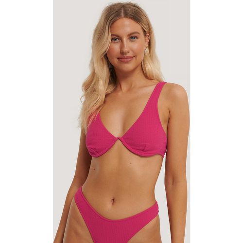 Haut De Bikini À Détails De Fil Métallique - Pink - Stéphanie Durant x NA-KD - Modalova