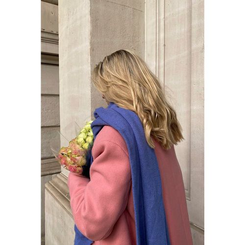 Manteau en laine mélangée surdimensionné à larges épaules - Pink - NA-KD Trend - Modalova