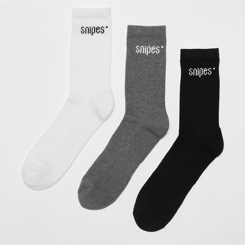 Small Logo Essential Crew Socks (3 Pack) - SNIPES - Modalova