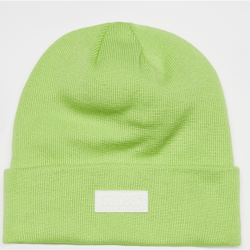 Woven Label Beanie, , Accessoires, lime, taille: one size - SNIPES - Modalova