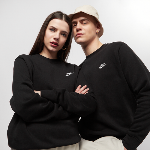 Sportswear Club Fleece Crew, , Apparel, black/white, taille: S - Nike - Modalova