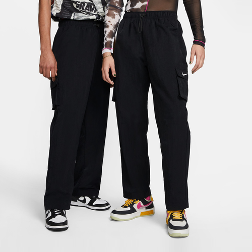 Sportswear Essential High-Rise Woven Cargo Pants, , Apparel, black/white, taille: M - Nike - Modalova