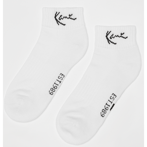 Signature Ankle Socks (3 Pack), , Accessoires, white, taille: 43-46 - Karl Kani - Modalova