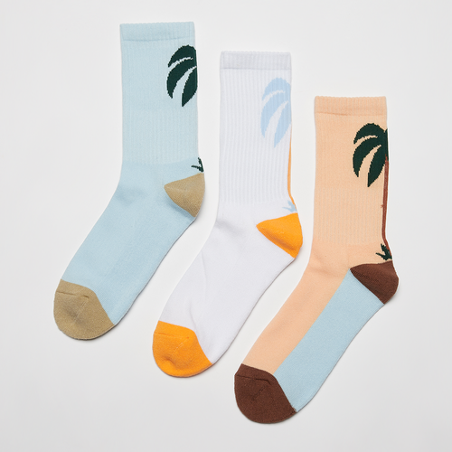 Fancy Palmtree Socks (3 Pack) - mister tee - Modalova