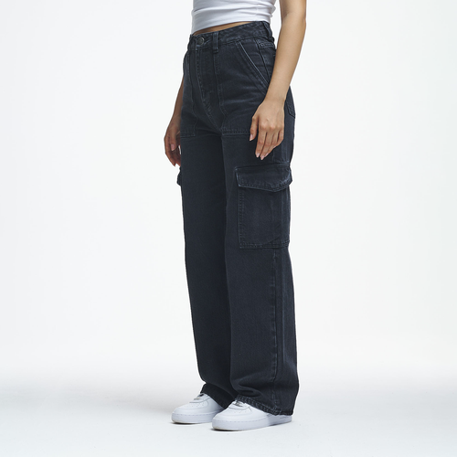 Lona Cargo Jeans Washed, , Apparel, Black, taille: 24 - 2Y Studios - Modalova