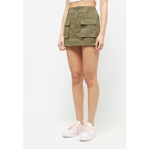 Utility Cotton Twill Mini Skirt, , Apparel, khaki, taille: XS - Sixth June - Modalova