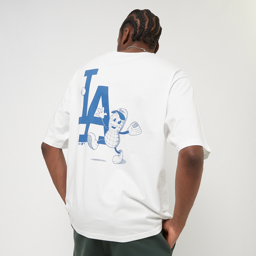 MLB Food Graphic Oversized Tee Los Angeles Dodgers, , Apparel, whi/nvy, taille: S - new era - Modalova