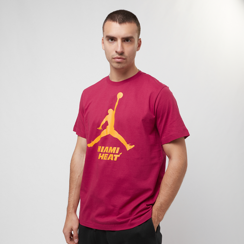 Nba Miami Heat Essential T-Shirt, , Apparel, tough red, taille: S - Jordan - Modalova