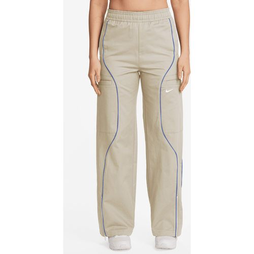 Sportswear Street High-Waisted Woven Pants, , Apparel, light bone/game royal/white, taille: XS - Nike - Modalova