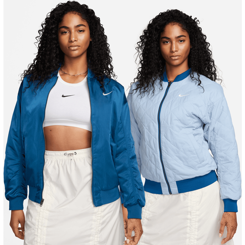 Sportswear Wendbare Varsity-Bomberjacke, , Apparel, court blue/lt armory blue/sail, taille: XS - Nike - Modalova