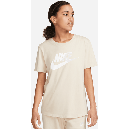 Sportswear Essentials Logo T-shirt, T-shirts, Vêtements, sanddrift/white, Taille: XS, tailles disponibles:XS,S - Nike - Modalova