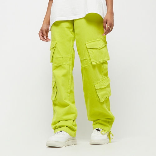 Maloy Cargo Wide Jeans, , Apparel, washed lime yellow, taille: 25 - Pegador - Modalova
