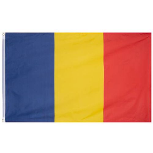 Tchad "Nations Together" Drapeau 90x150cm - MUWO - Modalova