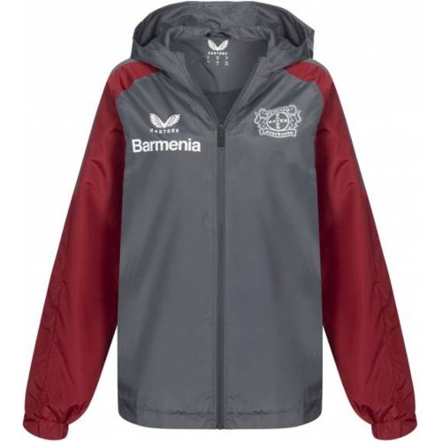 Bayer 04 Leverkusen s Veste à capuche TF1493-GRISROUGE - CASTORE - Modalova
