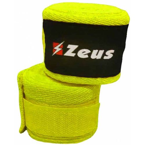 Zeus Bandes de boxe jaune fluo - Zeus - Modalova