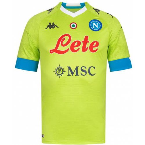 SSC Napoli Kombat Pro s Maillot 31123BW- LIME-AZZURRA - Kappa - Modalova