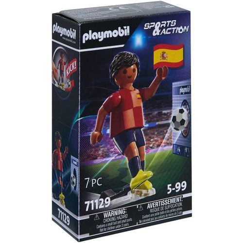 ® Espagne Joueur de football avec mur de but 71129 - PLAYMOBIL - Modalova
