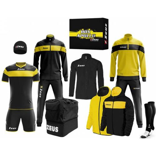 Apollo Ensemble de foot Vêtement d'équipe en coffret 12 pièces jaune - Zeus - Modalova