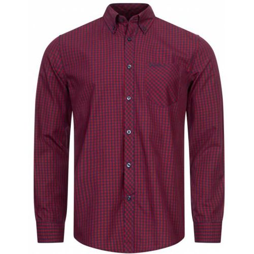 Signature s Chemise à manches longues 0076262- FONCÉ - Ben Sherman - Modalova