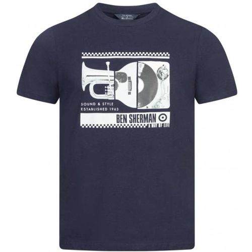 Spliced Music s T-shirt 0073340MARIN - Ben Sherman - Modalova