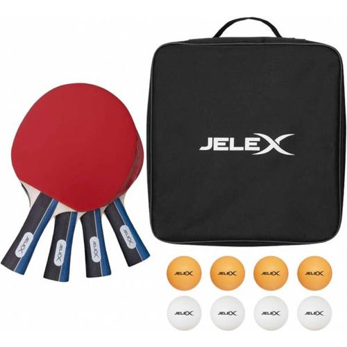 Sidespin Lot de 4 raquettes de tennis de table avec 8 balles - JELEX - Modalova