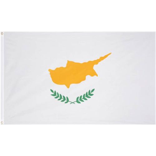 Chypre "Nations Together" Drapeau 90x150cm - MUWO - Modalova