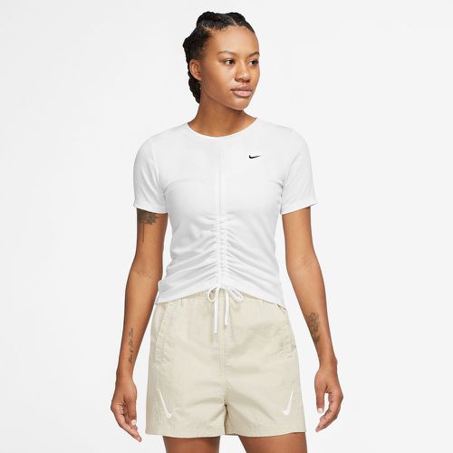 Sportswear Essentials Ribbed Short-Sleeve Mod Cropped Top, , Apparel, en , taille: XS - Nike - Modalova