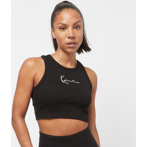 Small Signature Essential Racer Rib Top black, , Apparel, en , taille: XS - Karl Kani - Modalova