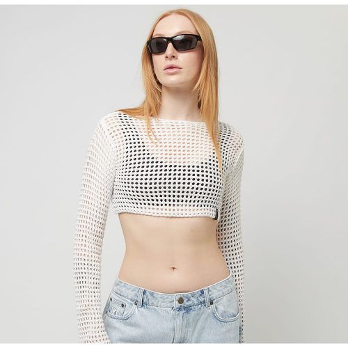 Retro Crochet Crop Longsleeve, , T-shirts à manches longues, en , taille: XS - Karl Kani - Modalova