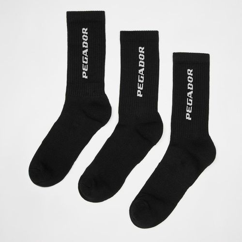 Cross Logo Socks (3 Pack), , Chaussettes, en , taille: 35-38 - Pegador - Modalova