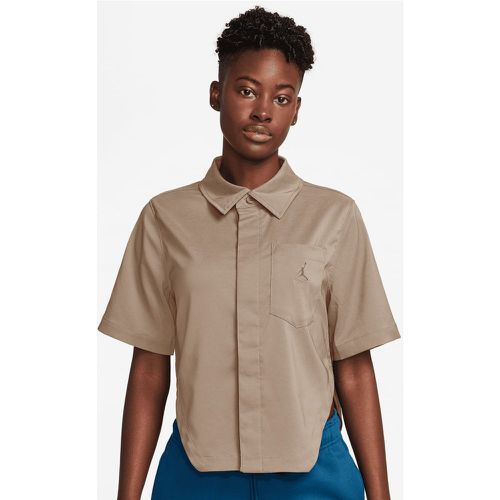 Crop Short Sleeve Woven Top, , Apparel, en , taille: XS - Jordan - Modalova