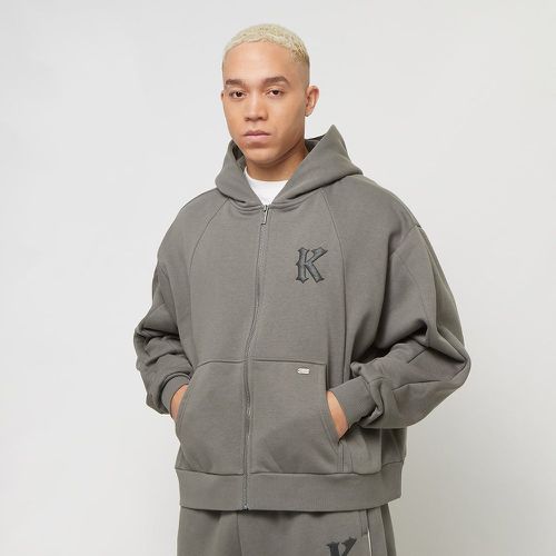 K Boxy Full Zip Hoodie dark grey, , Apparel, en , taille: S - Karl Kani - Modalova