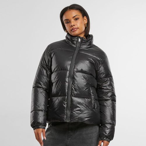 Ladies Recycled Short Shiny Puffer Jacket black, , Doudounes, en , taille: S - Urban Classics - Modalova