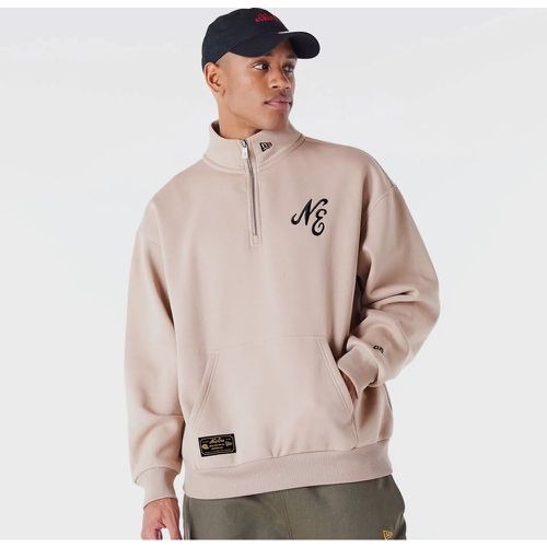 NE LIFESTYLE QUARTER ZIP ttablk, , Hoodies & Sweatshirts, en , taille: S - new era - Modalova