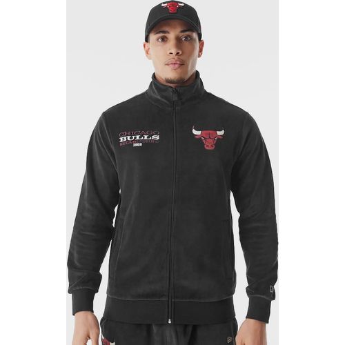 Chicago Bulls NBA Lifestyle Velours Trackjacket, , Vestes de survêtement, en , taille: S - new era - Modalova