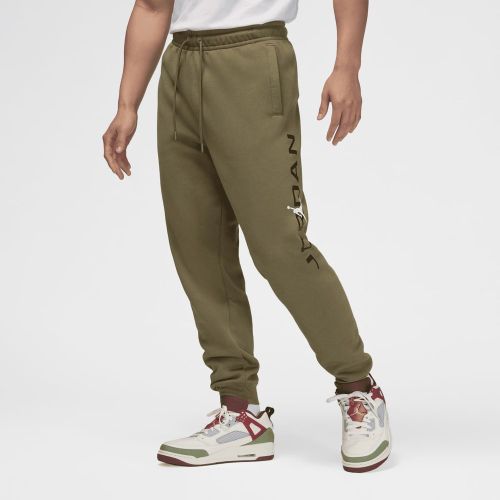 M J ESS JD AIR STRCH FLC PANT medium olive, , Pantalons de survêtements, en , taille: XS - Jordan - Modalova